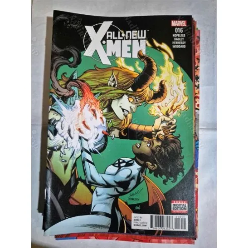 MARVEL All-New X-Men # 16 of 19 * Series Vol. 2 2015 - 2017 (Cover Artist Mark Bagley)