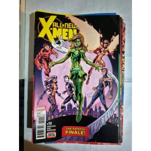 MARVEL All-New X-Men # 19 of 19 * Series Vol. 2 2015 - 2017 (Cover Artist Mark Bagley)