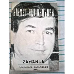 Zamanla / Denemeler - Eleştiriler (imzalı ithaflı) Zamanla / Denemeler - Eleştiriler (imzalı ithaflı)