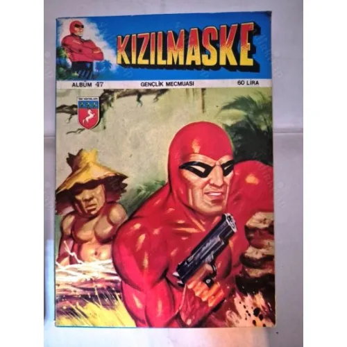 KızılMaske Tay Albüm 47 * Suya Düşen Plan / Esrarengiz Kadın / Kayıp Çocuk (2. Seri 131 Saylık Seri)