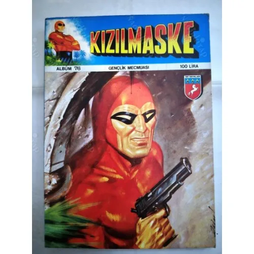 KızılMaske Tay Albüm 76 * Dehşet Çetesi / Kötülere Düşmanız / Akbabalar (2. Seri 131 Saylık Seri)