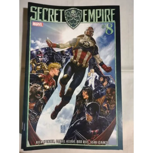 MARVEL Secret Empire # 8 of 10 (Cover Artist Mark Brooks)
