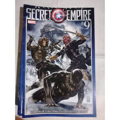 MARVEL Secret Empire # 9 of 10 (Cover Artist Mark Brooks)