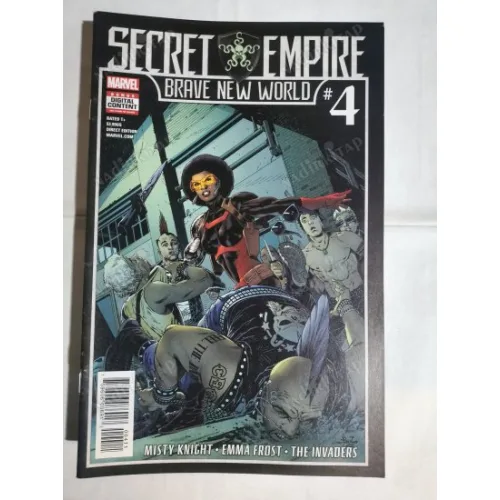 MARVEL Secret Empire: Brave New World # 4 of 5 (Cover Artist Paulo Siqueira)