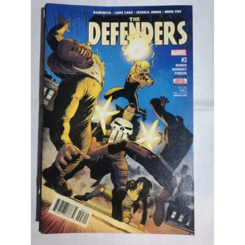 MARVEL Defenders # 3 of 10 * Series Vol. 5 2017 2018 (Cover Artist David Marquez)