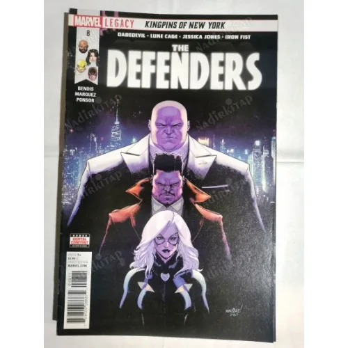 MARVEL Defenders # 8 of 10 * Series Vol. 5 2017 2018 (Cover Artist David Marquez)