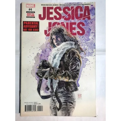 MARVEL Jessica Jones # 2 of 18 * Series Vol. 2 2016 2018 (Cover Artist David Mack)