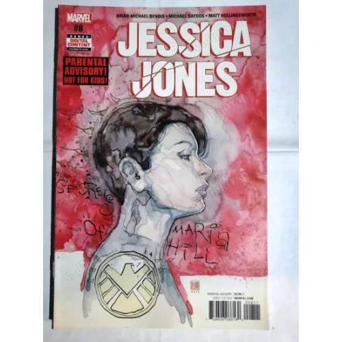 MARVEL Jessica Jones # 8 of 18 * Series Vol. 2 2016 2018 (Cover Artist David Mack)