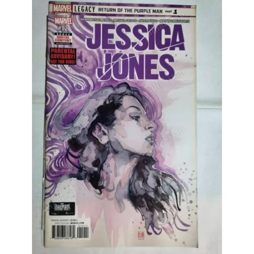 MARVEL Jessica Jones # 12 of 18 * Series Vol. 2 2016 2018 (Cover Artist David Mack)