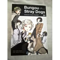 MANGA Bungou Stray Dogs 1. Cilt Edebiyatın Sokak Köpekleri (Şömizli)