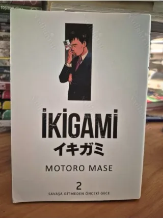 MANGA İkigami Cilt 2 * Savaşa Gitmeden Önceki Gece * Şömizli
