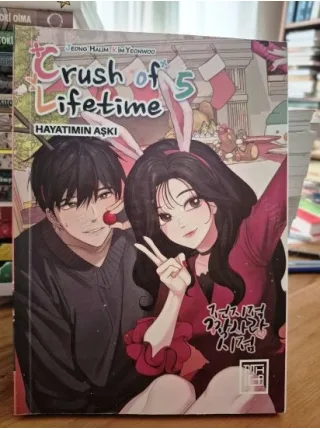 MANGA Crush of LifeTime Hayatımın Aşkı Cilt 5 * Şömiz Kapak Renkli