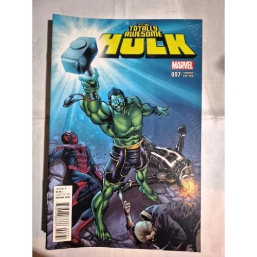 MARVEL The Totally Awesome Hulk # 7 of 23 (Cover Mike Perkins Variant)