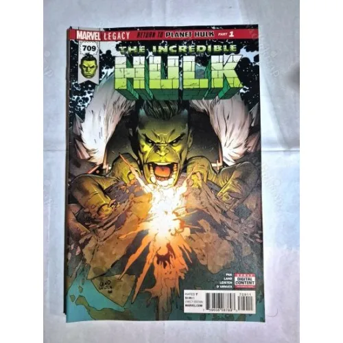 MARVEL The Incredible Hulk # 709 of 717 (Cover Penciller Greg Land Series Vol. 6 2017 - 2018)