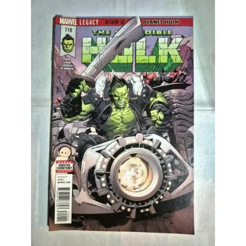 MARVEL The Incredible Hulk # 710 of 717 (Cover Penciller Greg Land Series Vol. 6 2017 - 2018)