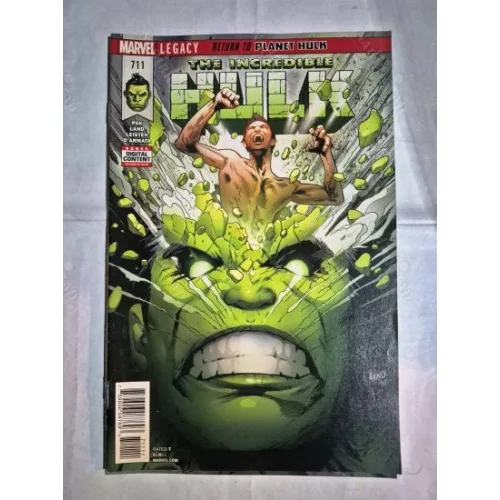MARVEL The Incredible Hulk # 711 of 717 (Cover Penciller Greg Land Series Vol. 6 2017 - 2018)