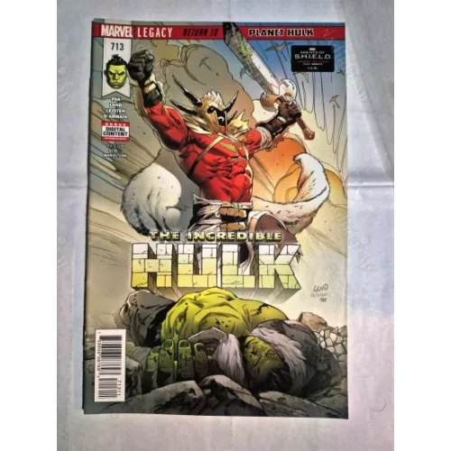 MARVEL The Incredible Hulk # 713 of 717 (Cover Penciller Greg Land Series Vol. 6 2017 - 2018)