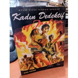 Kadın Dedektif Julia Sayı 4 * Ateş Tufanı * Tam Macera (Aksoy 15 Sayılık Sei)