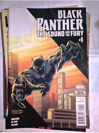 MARVEL Black Panther: The Sound and the Fury # 1 (Cover Artist Andrea Di Vito) One Shot, Comicare