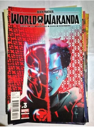 MARVEL Black Panther World of Wakanda # 3 of 6 (Cover Artist Afua Richardson)