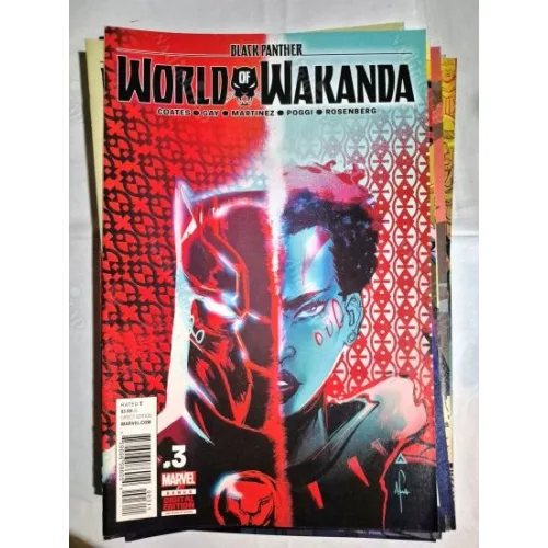 MARVEL Black Panther World of Wakanda # 3 of 6 (Cover Artist Afua Richardson)