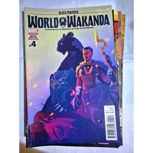 MARVEL Black Panther World of Wakanda # 4 of 6 (Cover Artist Brian Stelfreeze)