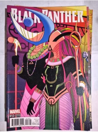 MARVEL Black Panther # 13 of 18 (Cover Jamie McKelvie Connecting Variant * Series Vol. 6 2016 - 2018)