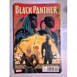 MARVEL Black Panther # 10 of 18 (Cover Paolo Rivera Connecting Variant * Series Vol. 6 2016 - 2018)