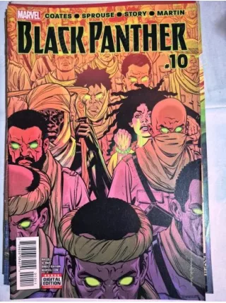 MARVEL Black Panther # 10 of 18 (Cover Artist Brian Stelfreeze * Series Vol. 6 2016 - 2018)