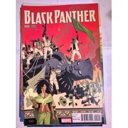 MARVEL Black Panther # 9 of 18 (Cover Paolo Rivera Connecting Variant * Series Vol. 6 2016 - 2018)