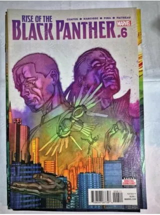 MARVEL Rise of the Black Panther # 6 of 6 (Cover Artist Brian Stelfreeze)