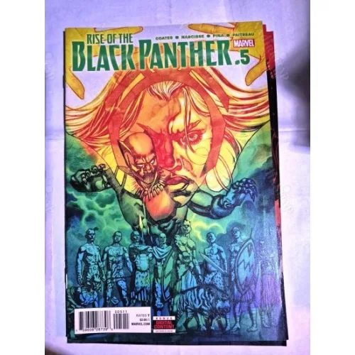 MARVEL Rise of the Black Panther # 5 of 6 (Cover Artist Brian Stelfreeze)