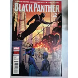 MARVEL Black Panther # 2 of 18 (Cover Artist Brian Stelfreeze * Series Vol. 6 2016 - 2018)