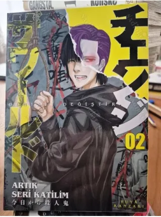 MANGA Dünyayı Değiştir Cilt 2 - Artık Seri Katilim * Şömizli / Ayraçlı