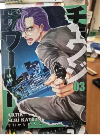 MANGA Dünyayı Değiştir Cilt 3 - Artık Seri Katilim * Şömizli / Ayraçlı
