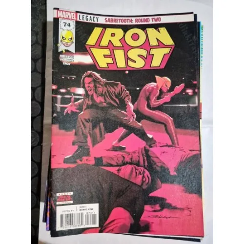 MARVEL Iron Fist # 74 of 80 (Cover Artist Jeff Dèkal * Series Vol. 5 2017 - 2018)