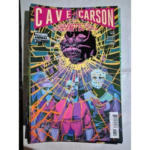 MARVEL /Cave Carson Has a Cybernetic Eye # 6 of 12 (Cover Artist Michael Avon Oeming)