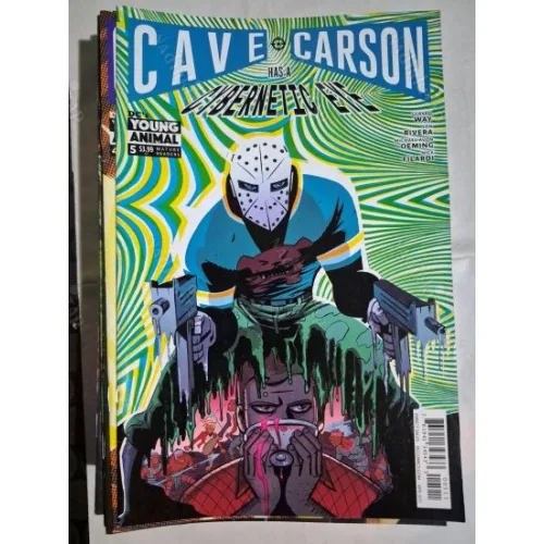 MARVEL /Cave Carson Has a Cybernetic Eye # 5 of 12 (Cover Artist Michael Avon Oeming)