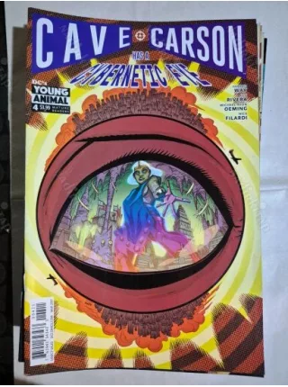 MARVEL /Cave Carson Has a Cybernetic Eye # 4 of 12 (Cover Artist Michael Avon Oeming)