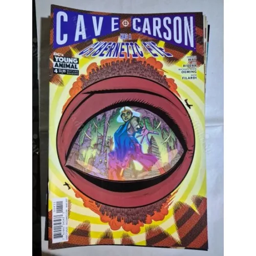 MARVEL /Cave Carson Has a Cybernetic Eye # 4 of 12 (Cover Artist Michael Avon Oeming)