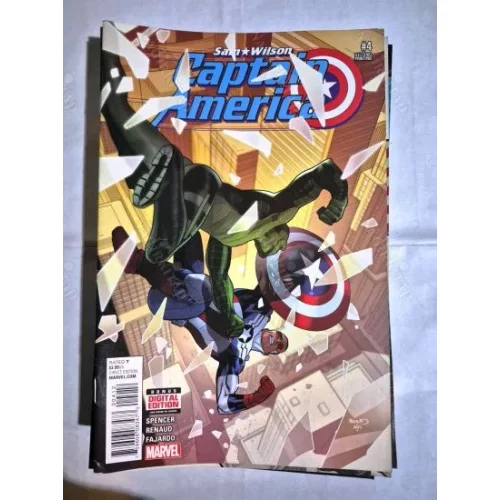 MARVEL Captain America: Sam Wilson # 4 of 24 (Cover Artist Paul Renaud)