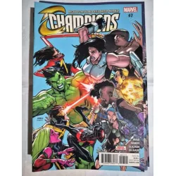 MARVEL Champions # 7 of 27 (Series Vol 2 2016-2018 Cover Penciller Humberto Ramos)