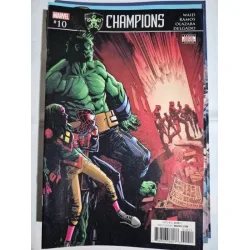 MARVEL Champions # 10 of 27 (Series Vol 2 2016-2018 Cover Penciller Humberto Ramos)