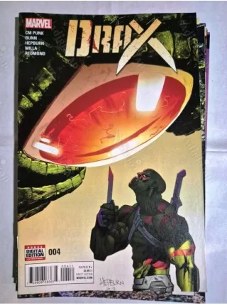 MARVEL Drax # 4 of 11 (Cover Artist Scott Hepburn)