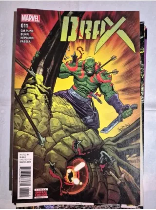 MARVEL Drax # 11 of 11 (Cover Artist Scott Hepburn)