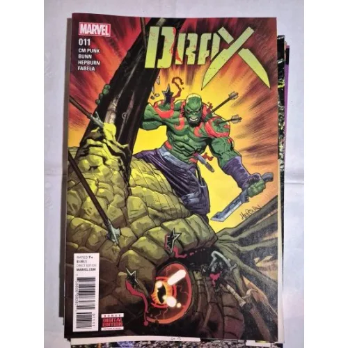 MARVEL Drax # 11 of 11 (Cover Artist Scott Hepburn)