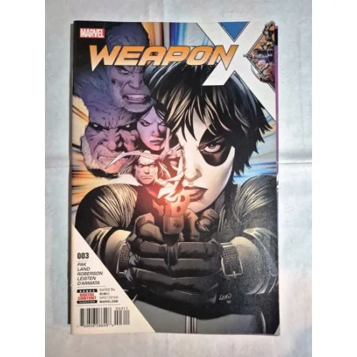 MARVEL Weapon X # 4 of 27 (Series Vol 3 2017-2018 Cover Artist Greg Land)