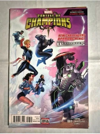 MARVEL Contest of Champions # 7 of 10 (Cover Artist Paco Medina)