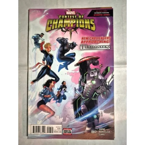 MARVEL Contest of Champions # 7 of 10 (Cover Artist Paco Medina)