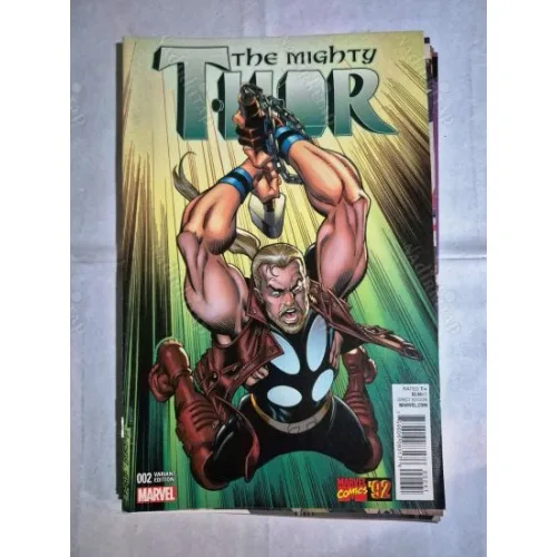 MARVEL The Mighty Thor # 2 of 22 (Series Vol 3 2015-2018 Cover 1:20 Ron Frenz Marvel